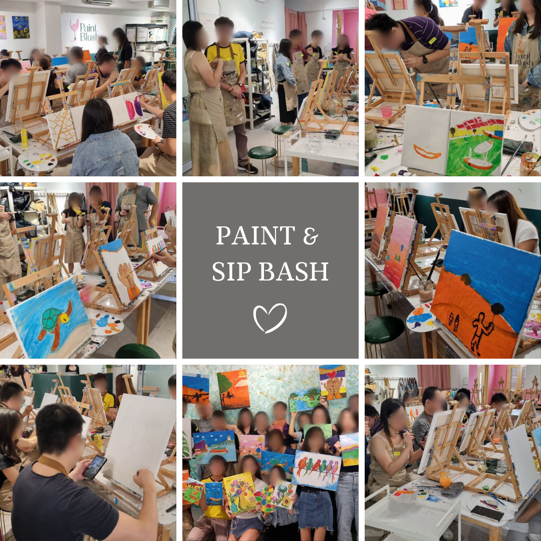 [Past Event] Paint & Sip Bash with Christian Singles