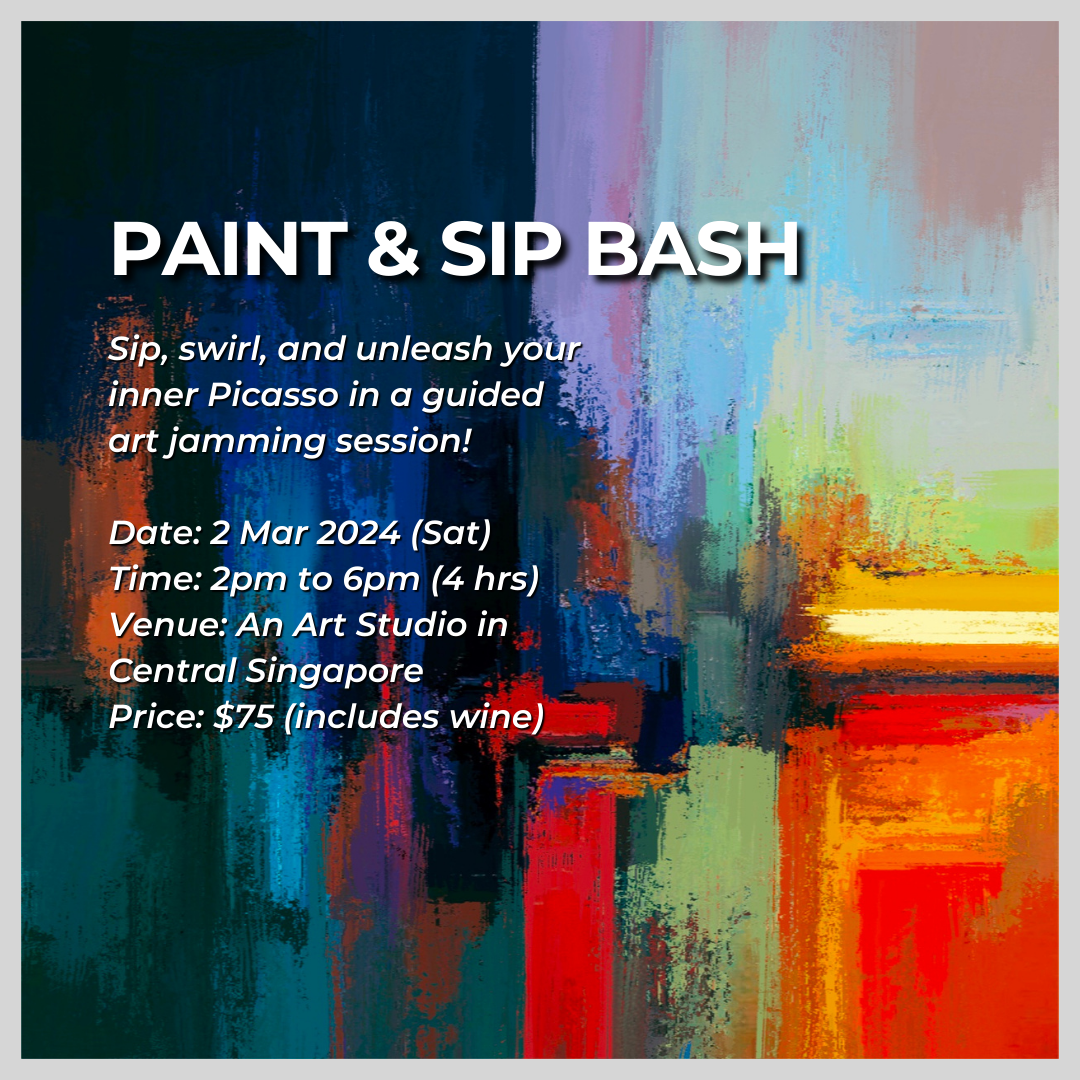3. Paint & Sip Bash with Christian Singles