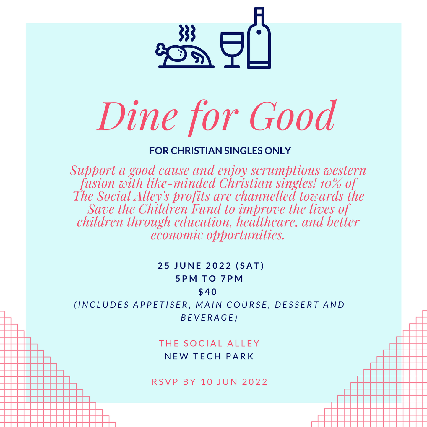 [Past Event] Dine for Good!