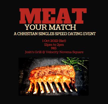 [Past Event] MEAT Your Match!