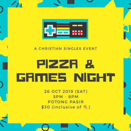 [Past Event] Pizza & Boardgames Night